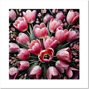 Tulip Flower Posters and Art